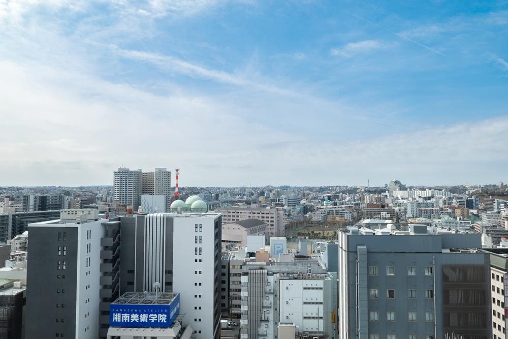 【南】横浜ヴェールタワー15階(1502号室)からの眺望その1