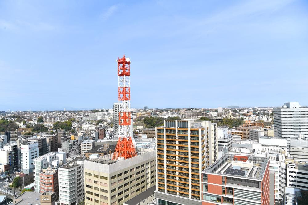 【北】横浜ヴェールタワー22階(2207号室)からの眺望その1