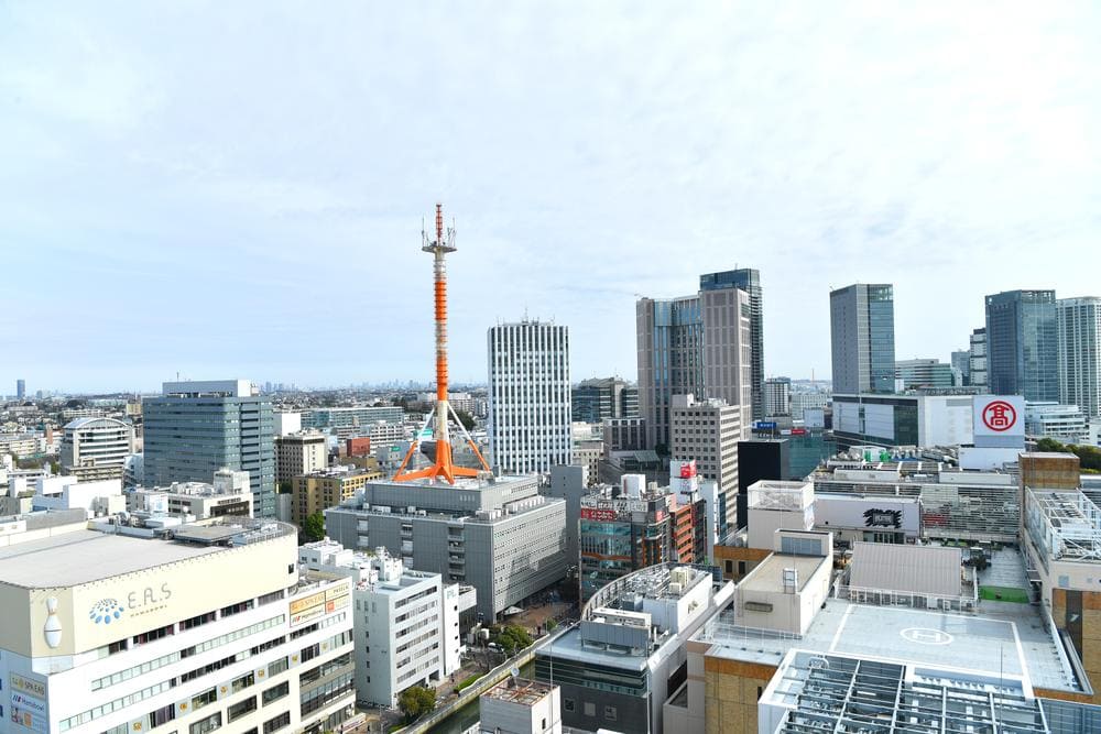 【東】横浜ヴェールタワー22階(2209号室)からの眺望その1
