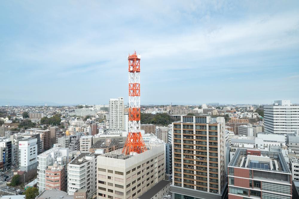 【西】横浜ヴェールタワー22階(2204号室)からの眺望その2