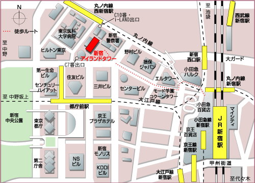 東日本賃貸住宅本部地図