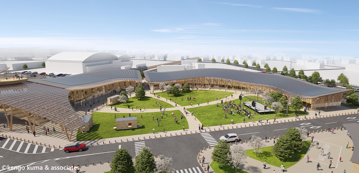 復興拠点整備事業支援　©kengo kuma ＆ associates
