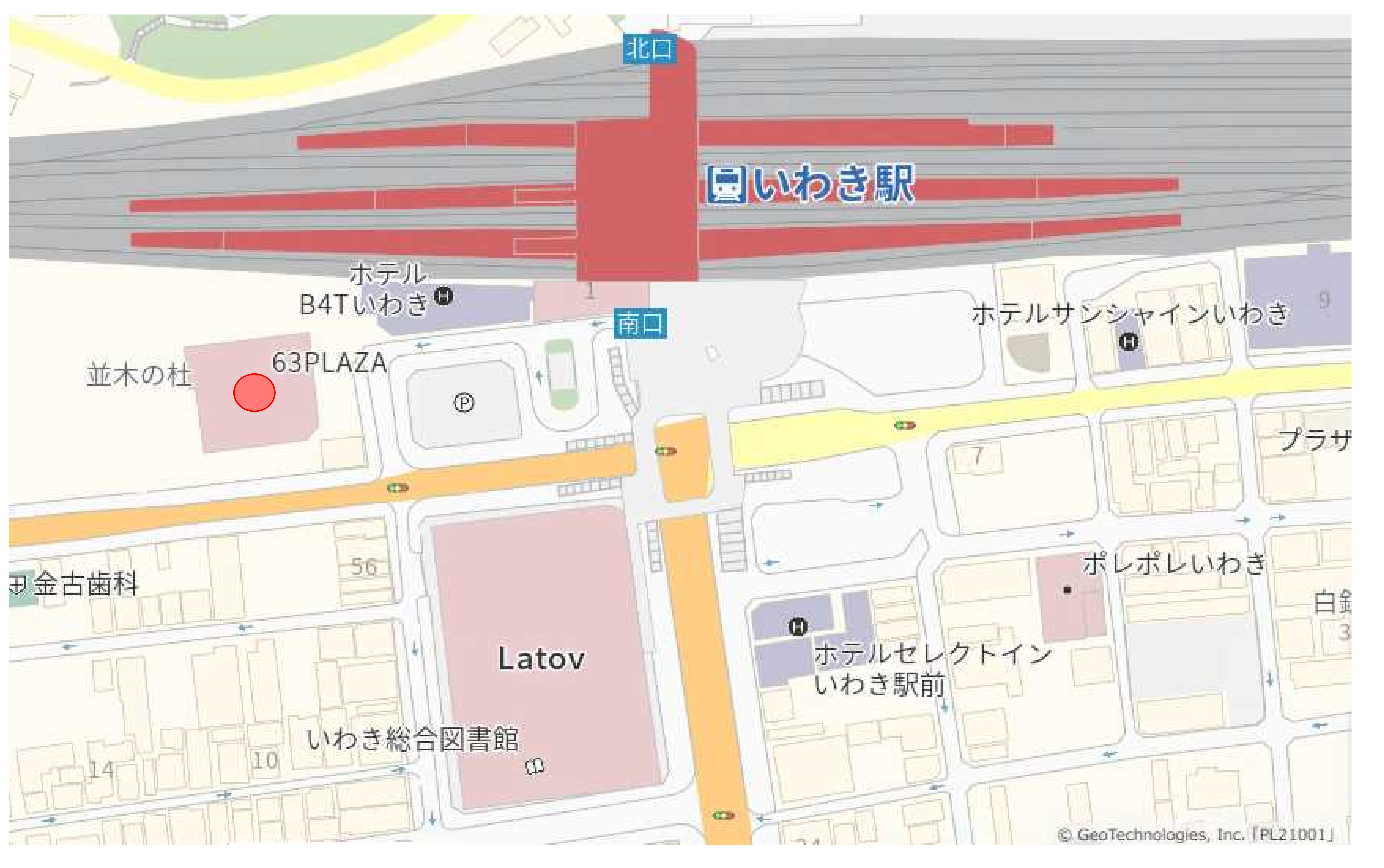 東北震災復興支援本部ご案内図