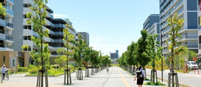 建替えで生まれ変わった多世代が快適に暮らせるまち(コンフォール松原 埼玉県草加市)