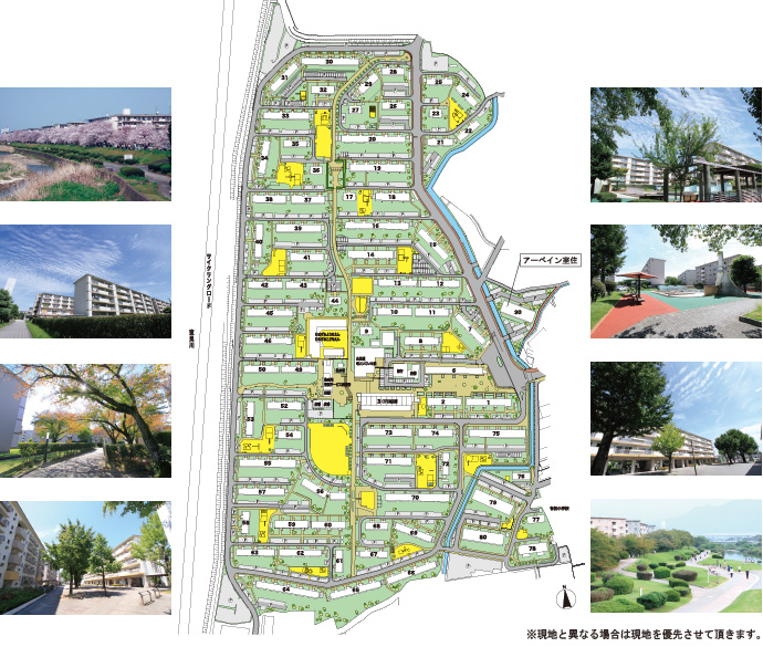 団地配置図