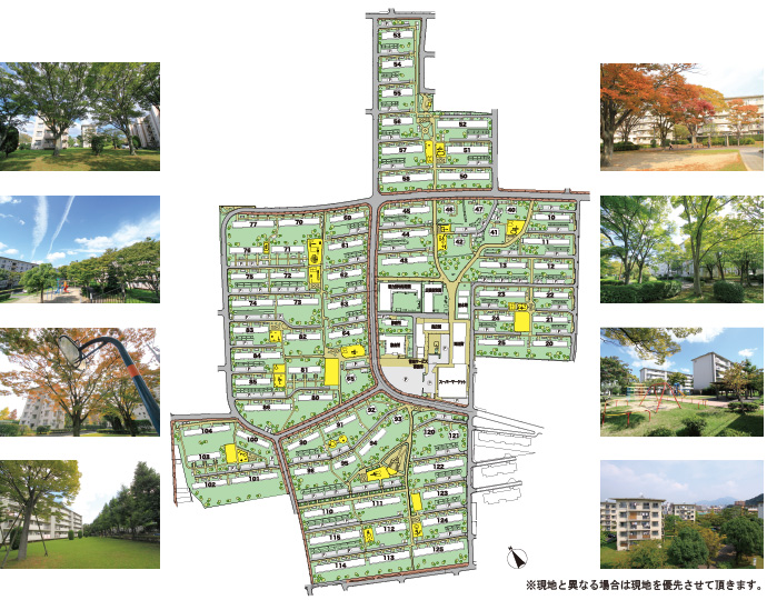 団地配置図