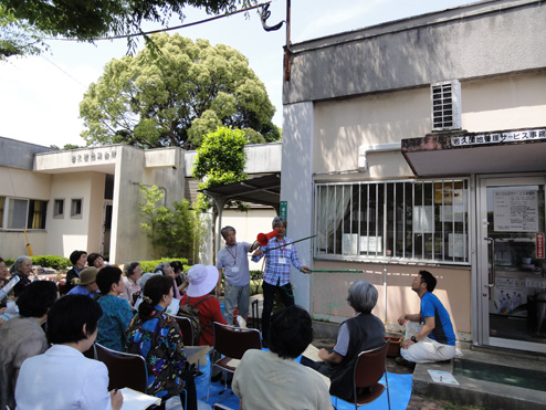 第三回茶話会（これから茶話会　緑のカーテン　植付講座）7