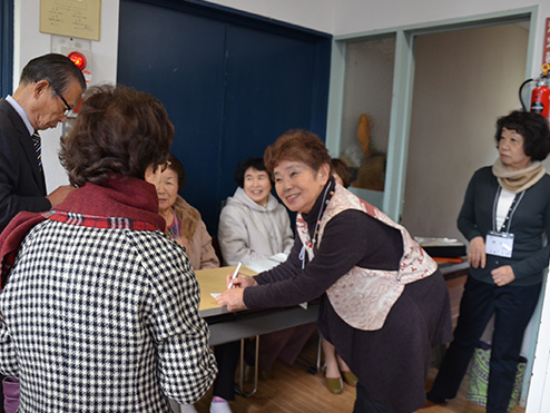 第六・七回茶話会（これから茶話会 ?新しい住まいに関する疑問をなくしましょう！?）受付