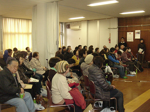 第六・七回茶話会（これから茶話会 ?新しい住まいに関する疑問をなくしましょう！?）説明会への参加