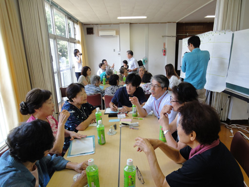 第五回茶話会（これから茶話会　緑のカーテン　収穫祭）10