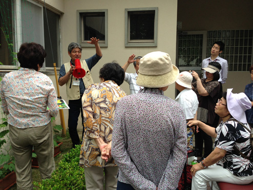 第四回茶話会（これから茶話会　緑のカーテン　摘芯講座）1