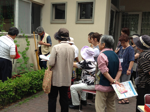 第四回茶話会（これから茶話会　緑のカーテン　摘芯講座）6