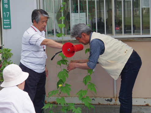 第四回茶話会（これから茶話会　緑のカーテン　摘芯講座）7