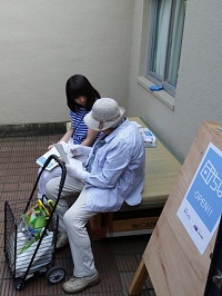 写真：お座敷屋台