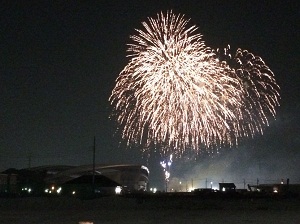 写真：花火