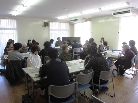 認知症学習会の様子の写真