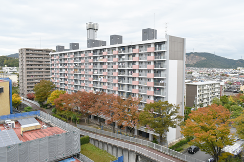 中央台団地の建物の写真