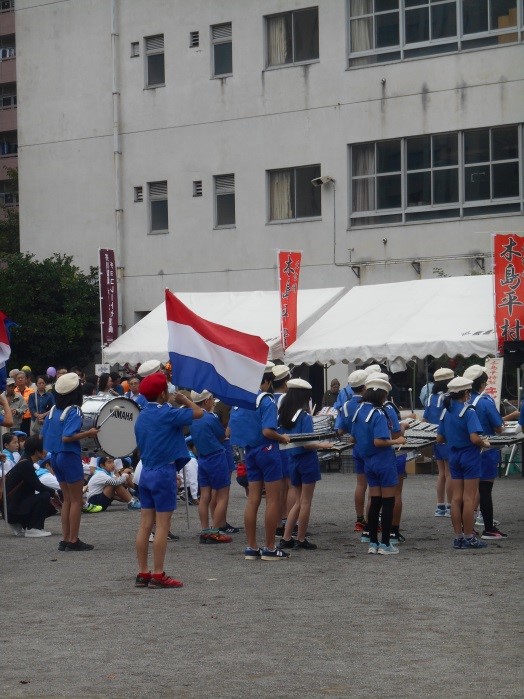 鼓笛隊パレードの写真
