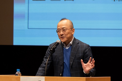 山田五郎氏による講演（東京会場）の写真