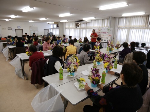 講師の先生による教室の風景の写真