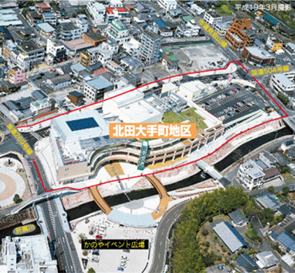 北田大手町地区全景