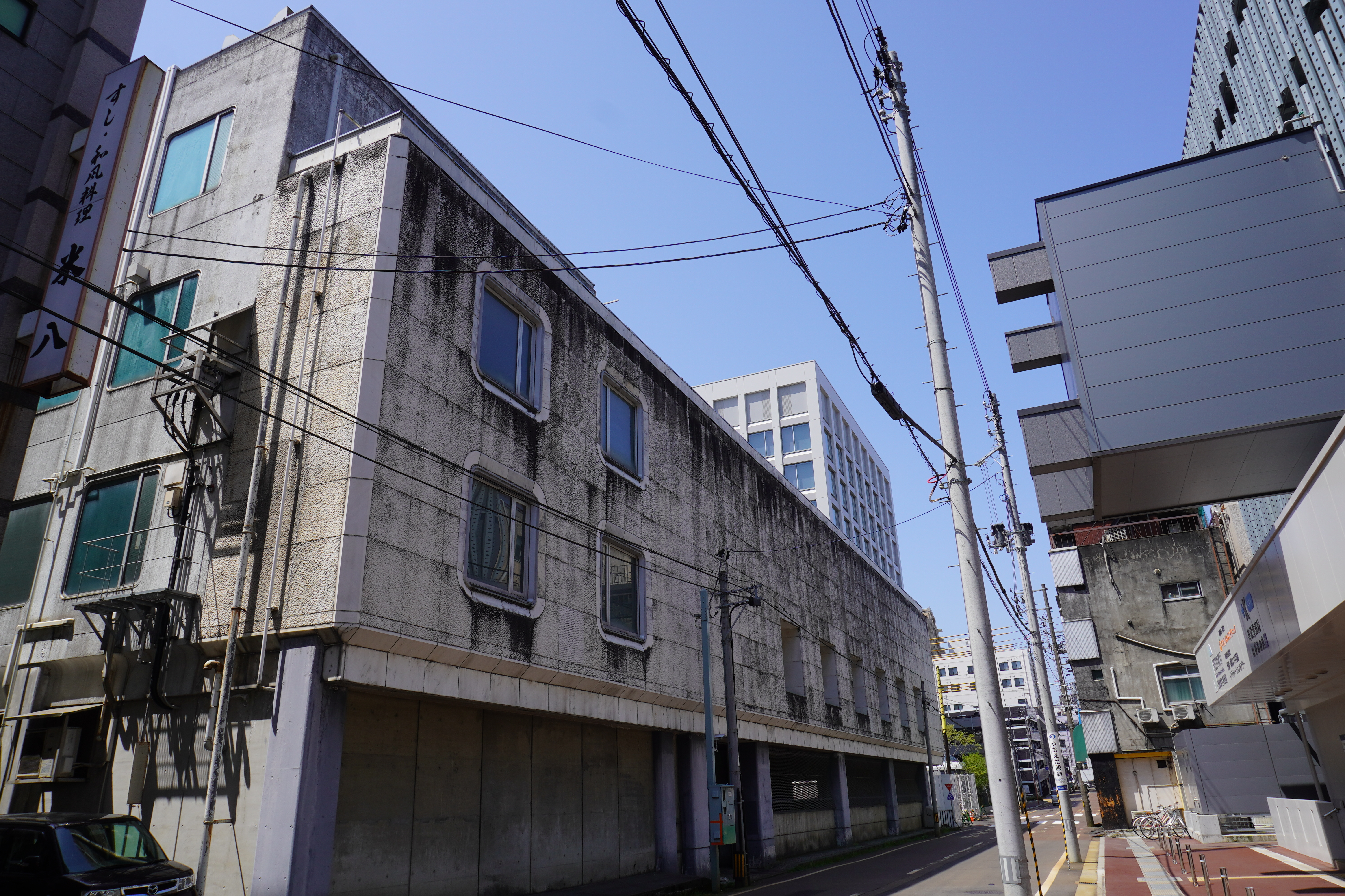 B街区BC間ブリッジ工事前写真