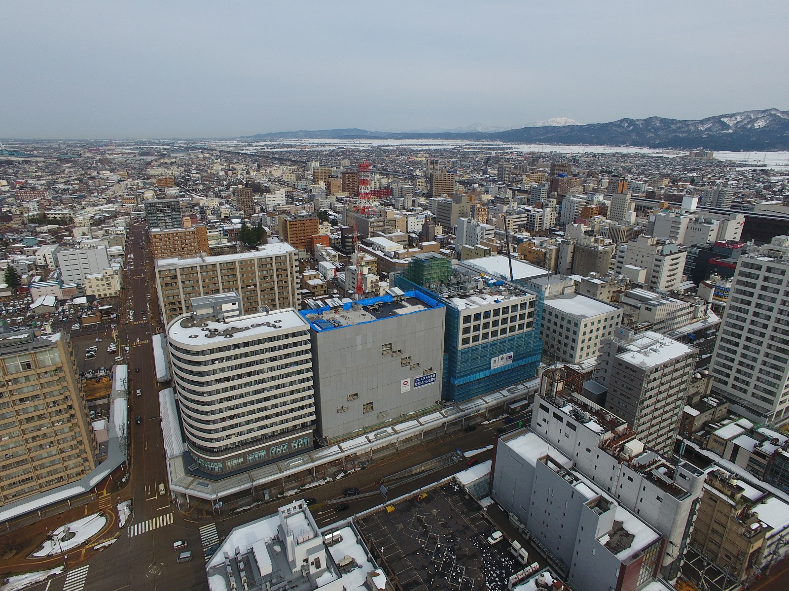 令和５年１月撮影の地区全体の航空写真