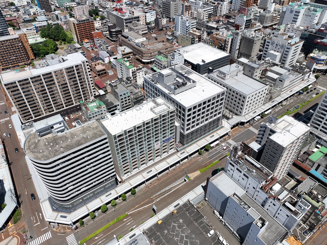 令和５年５月撮影の地区全体の航空写真