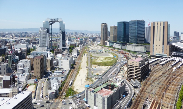 鉄道地下化事業の進捗の写真