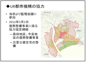 UR都市機構の協力