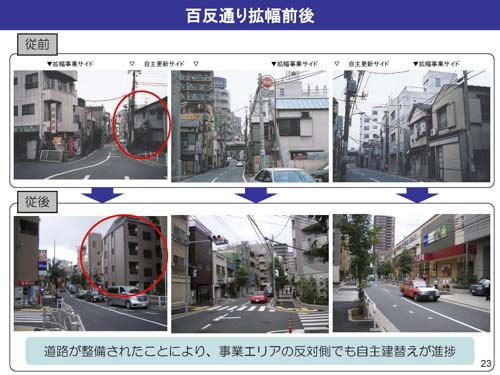 百反通り拡幅整備における土地交換と共同建替え18