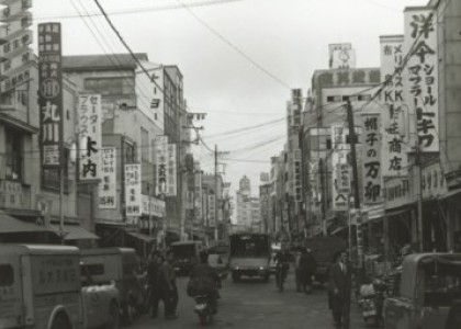 昭和37年頃の横山町大通りの様子