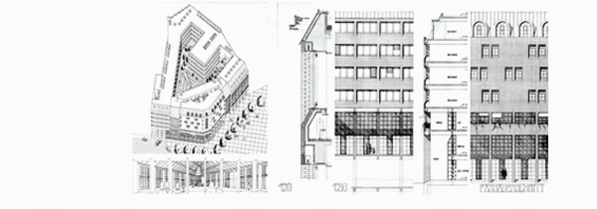 ミュンヘン中心市街地クスターマンブロック計画