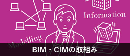 BIM・CIMの取組み