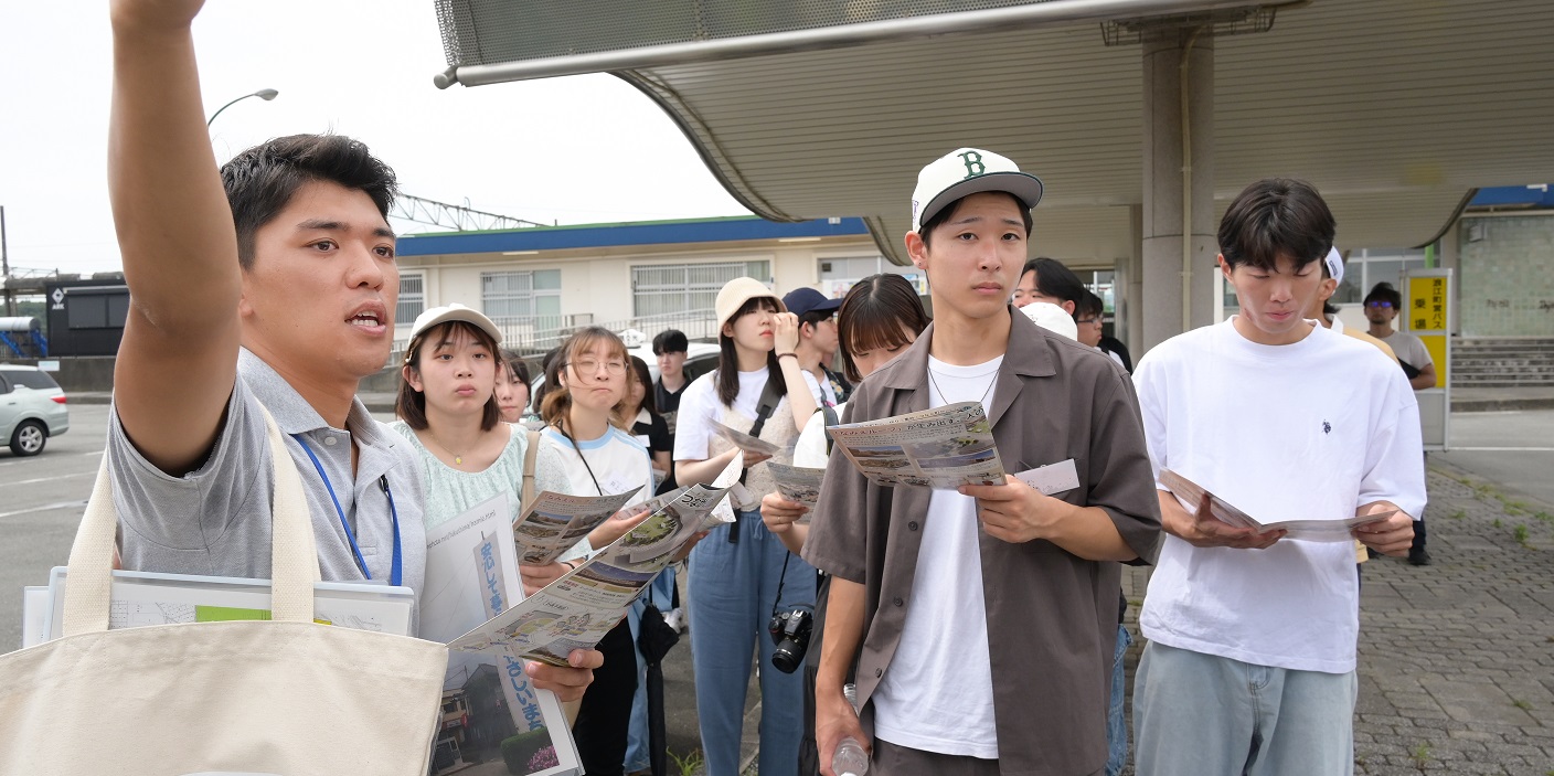事業中地区の見学