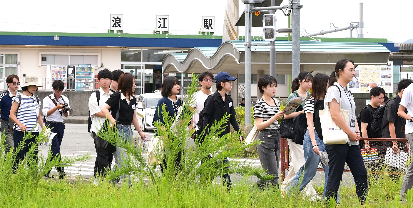 事業中地区の見学