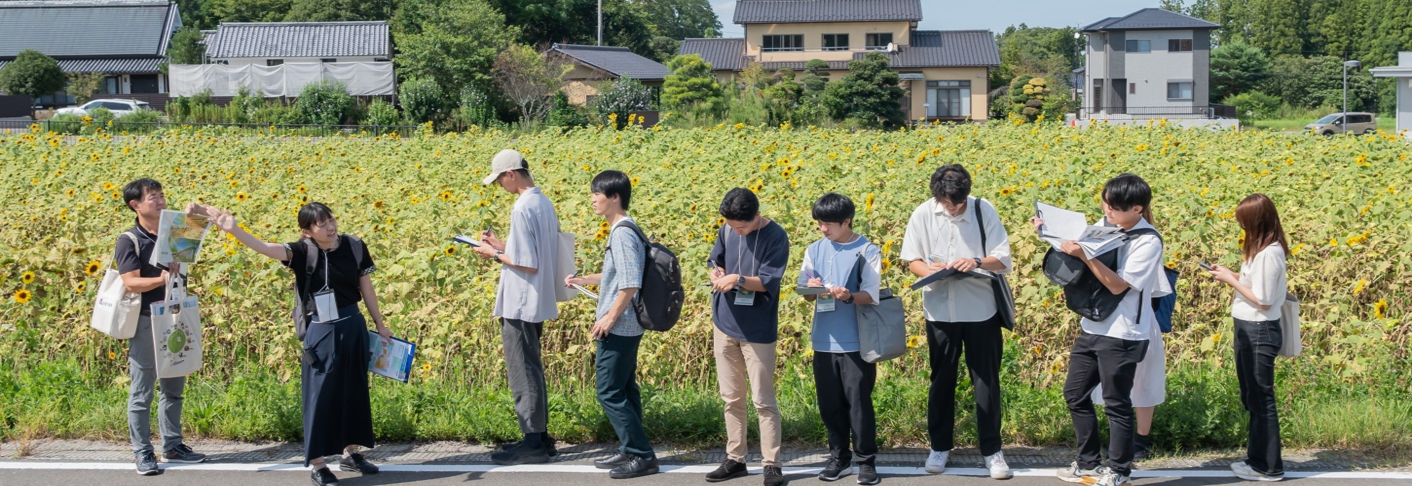 URのまちづくり地区の見学