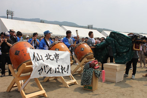 写真：獅子振り披露会の様子4