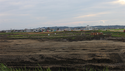 写真：東矢本駅地区の様子