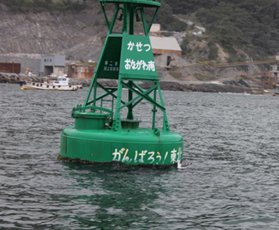写真:浮標式