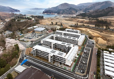 写真:運動公園住宅鳥瞰