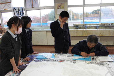 写真:レクチャーの様子