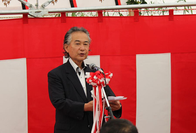 写真:佐々木市長