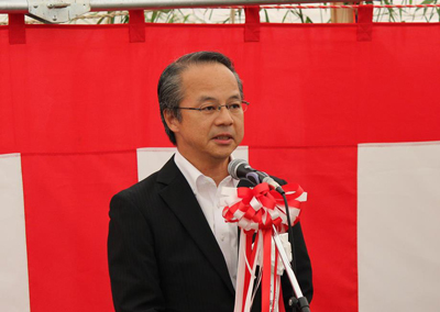 写真:稲垣本部長
