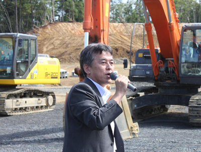 写真:UR土田所長