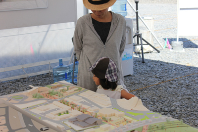 写真:展示ブース