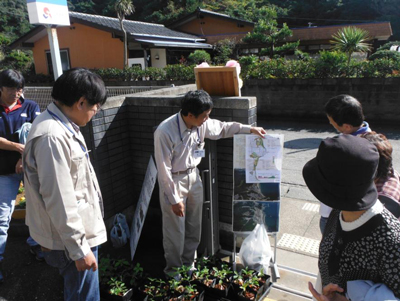 図:UR職員の説明