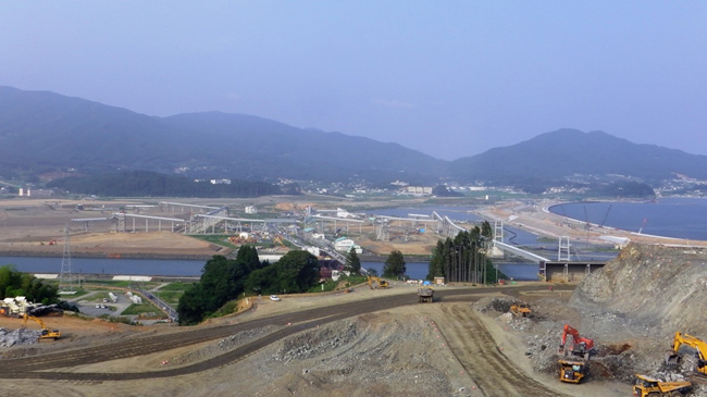 ベルトコンベヤー全景（平成27年7月）