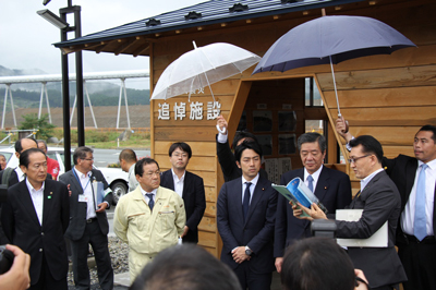 写真:大臣視察4