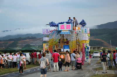 写真：山車